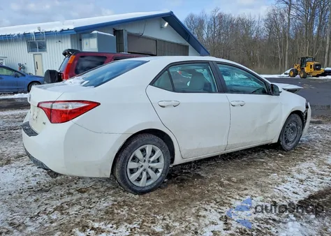 2014 Toyota Corolla L из США, поврежденный, VIN 2T1BURHE8EC061627